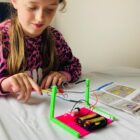 STEM electronics kit – Don’t Buzz The Wire circle game