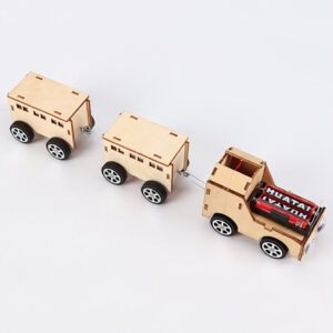 StemWizz Wooden Train DIY kit – fun and creative STEM Projects