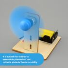 Stem Resources – StemWizz Fan DIY kit with motor and blue blades
