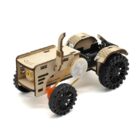 StemWizz Vintage Tractor STEM project kit for kids with gears and motors kit learning activity