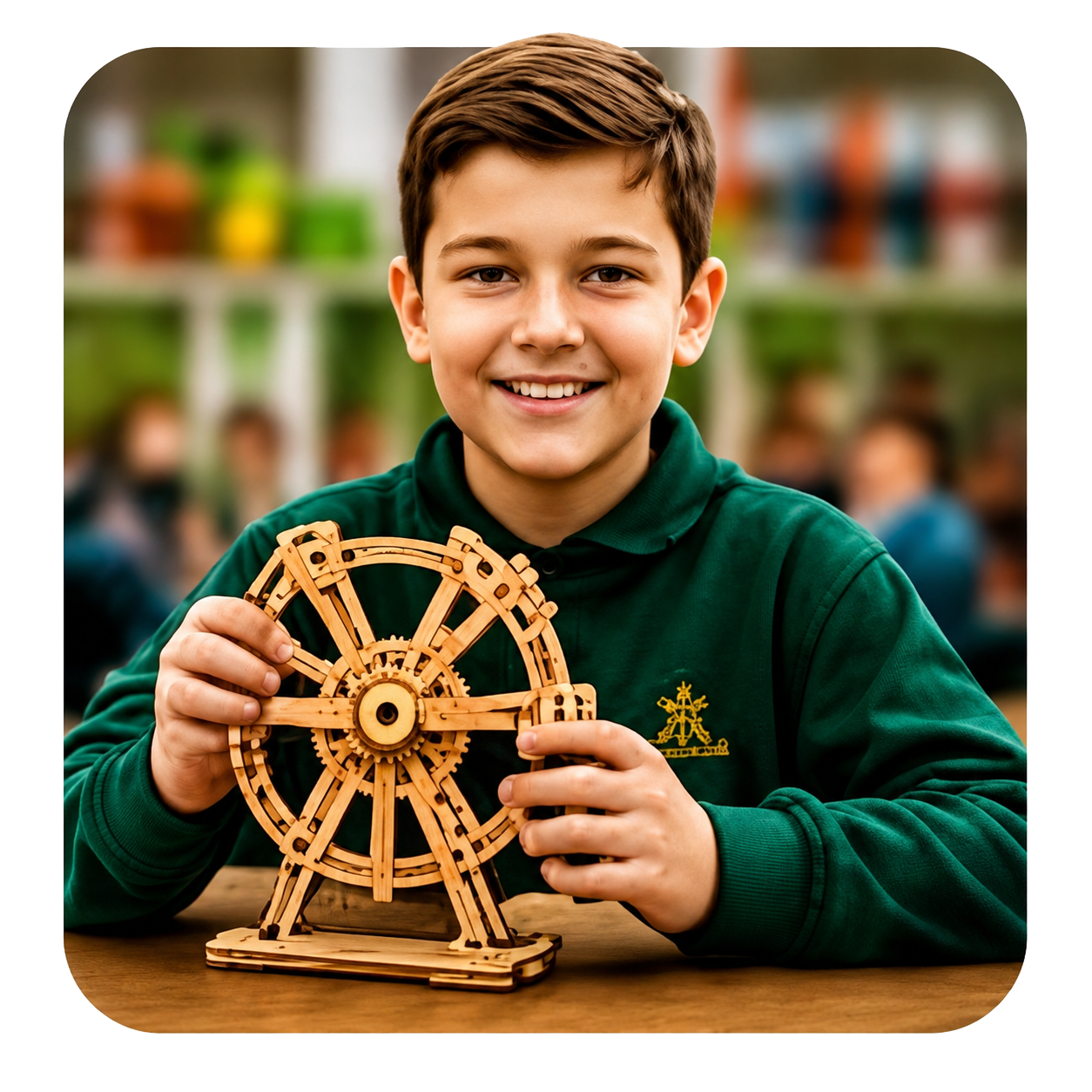 STEM Wizz student