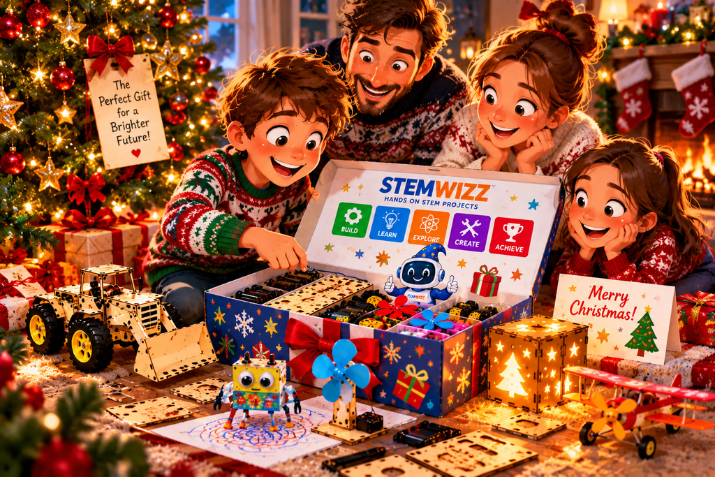 A Magical STEMWIZZ Christmas Morning A Magical STEMWIZZ Christmas Morning