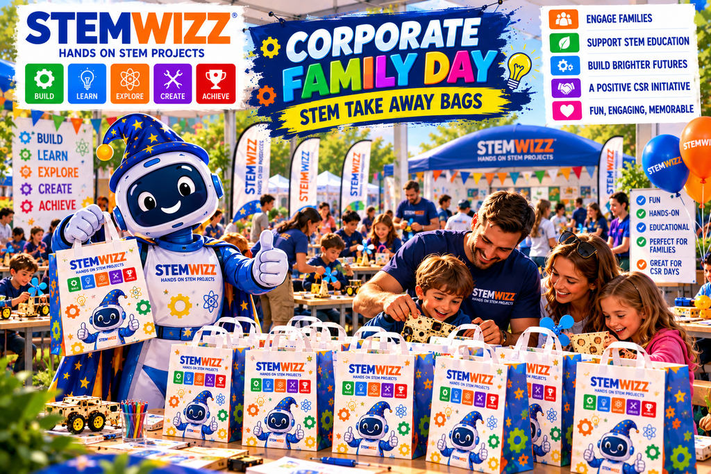 STEMWIZZ Corporate Family STEM Festival Take home Packs STEMWIZZ Corporate Family STEM Festival Take home Packs